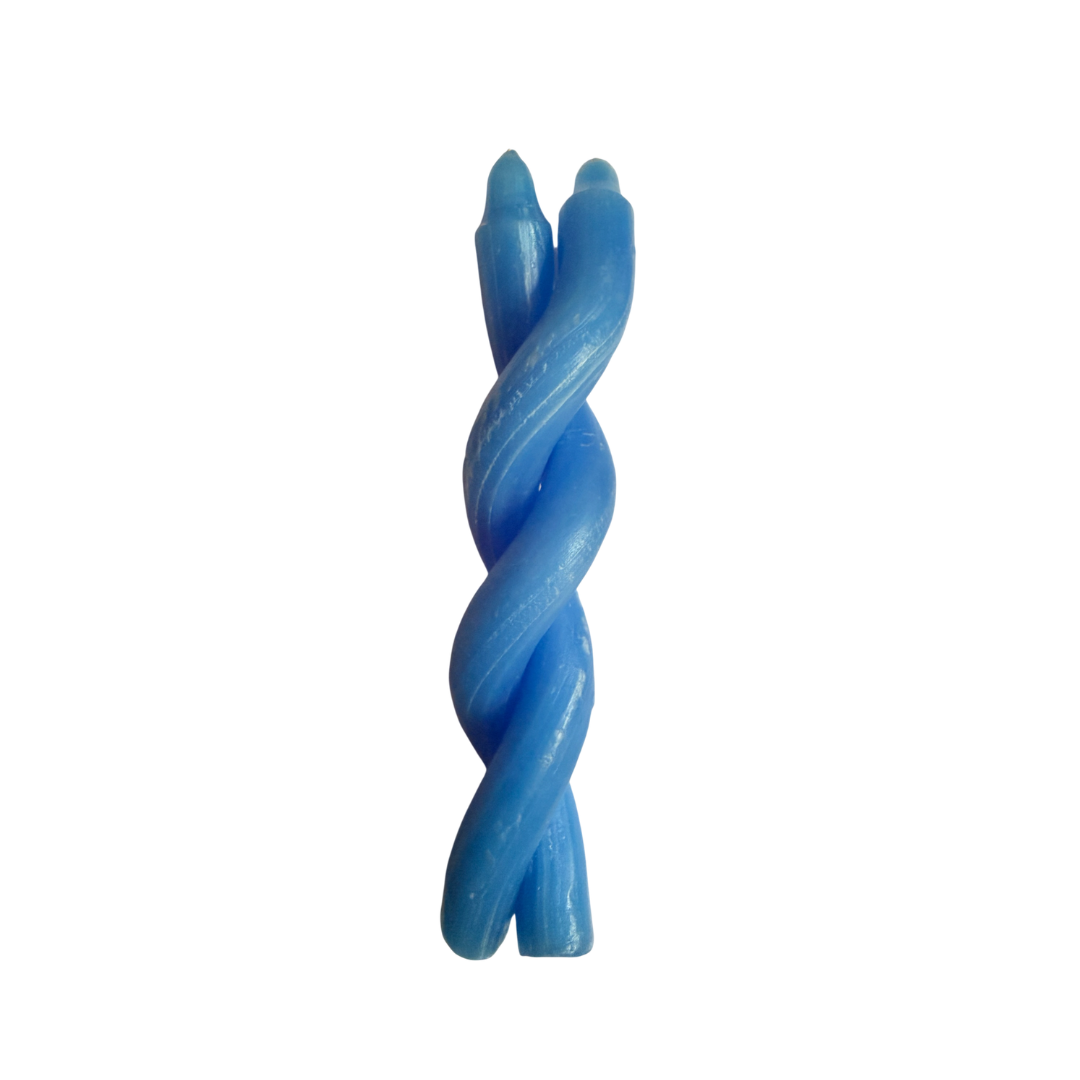 Vela Dupla Azul