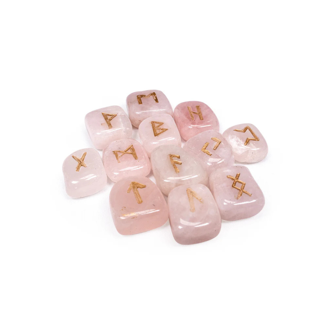 Runas Quartzo Rosa