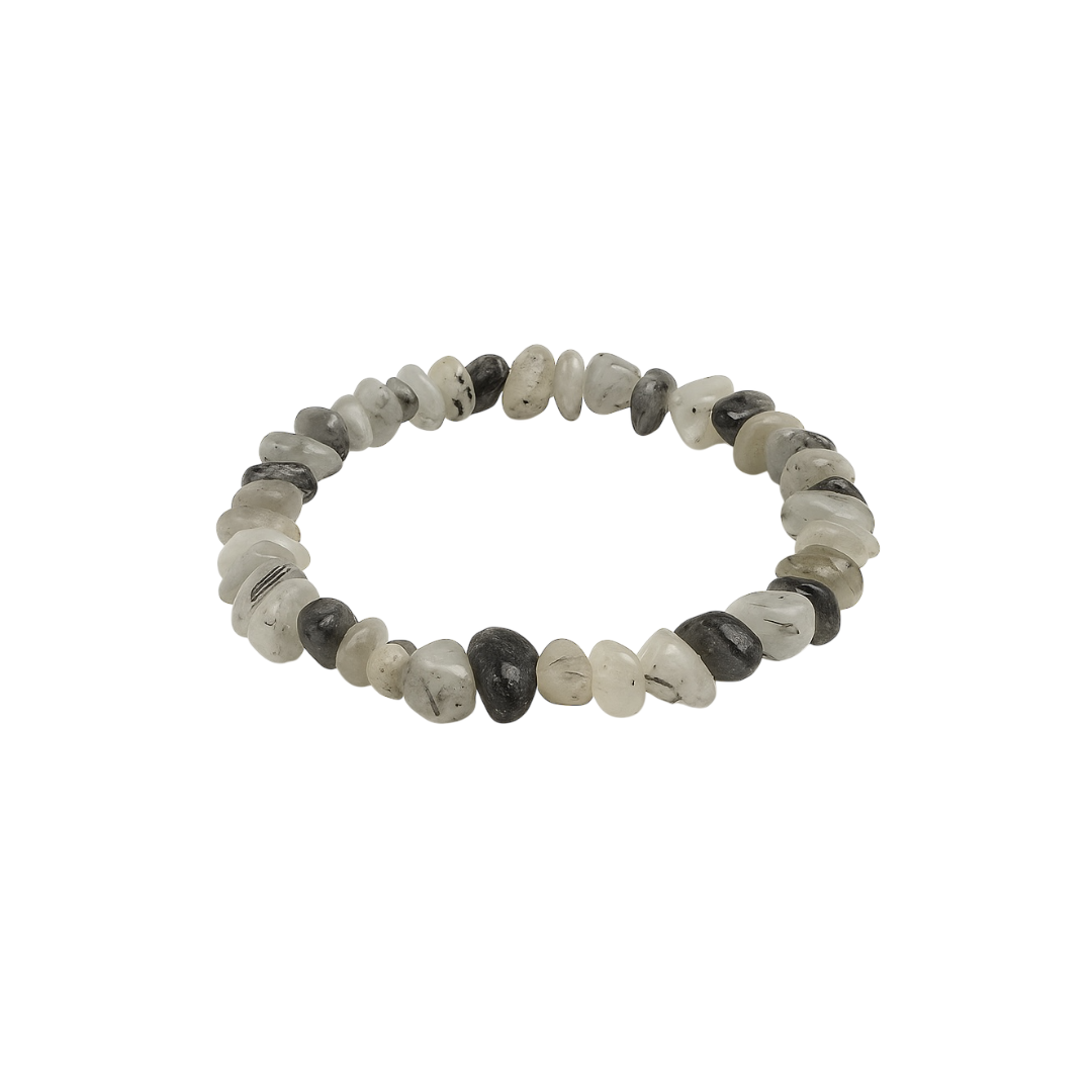 Pulseira Chip de Quartzo Turmalinado